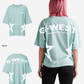 G West Womens Arch Logo Oversized Tee