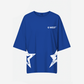 G West Womens Arch Logo Oversized Tee