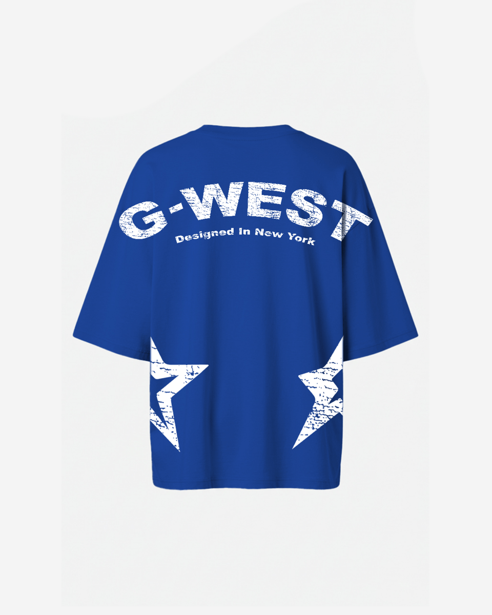 G West Womens Arch Logo Oversized Tee