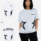 G West Womens Arch Logo Oversized Tee