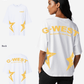 G West Womens Arch Logo Oversized Tee