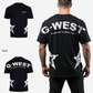 G West Mens Arch Logo Oversized Tee