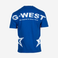 G West Mens Arch Logo Oversized Tee