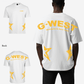 G West Mens Arch Logo Oversized Tee