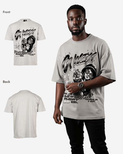 G West Bad Gril Oversized Tee