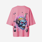 G West Womens Beer Buddies Oversized Tee