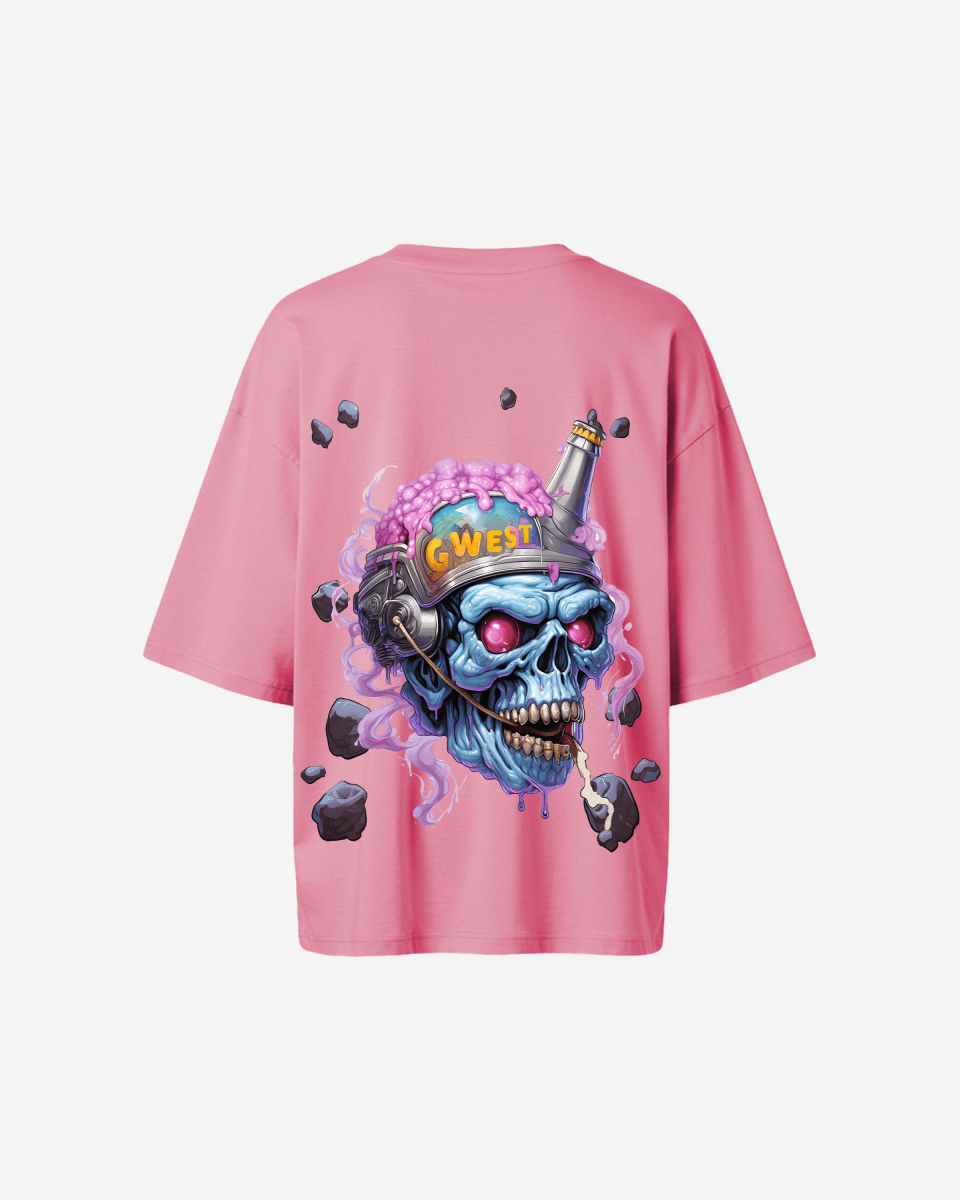 G West Womens Beer Buddies Oversized Tee