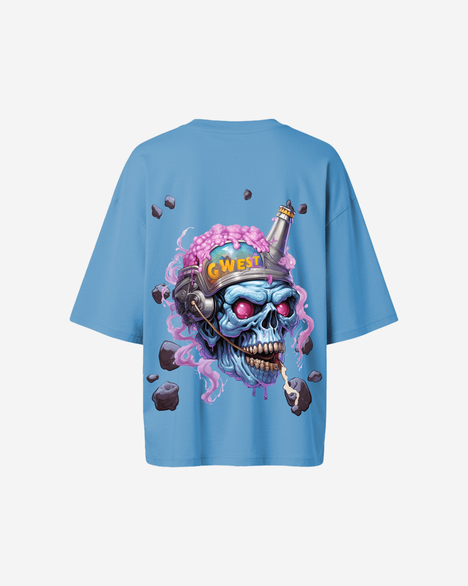 G West Womens Beer Buddies Oversized Tee