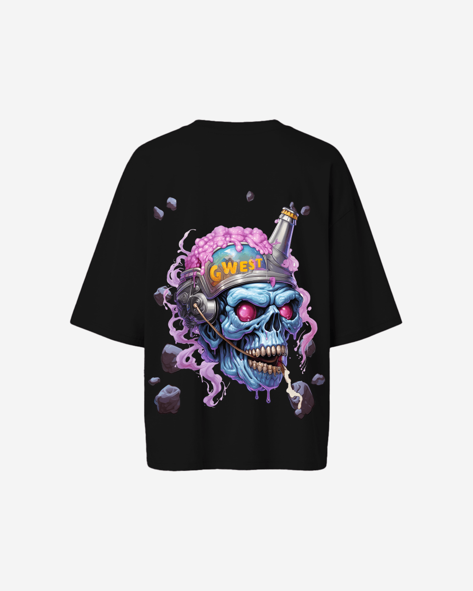 G West Womens Beer Buddies Oversized Tee