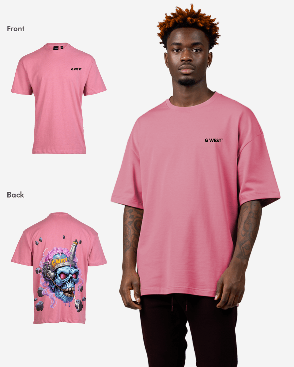 G West Beer Buddies Oversized T-Shirt Mens