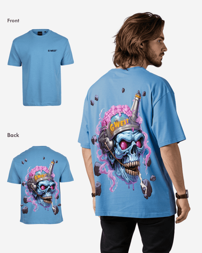 G West Beer Buddies Oversized T-Shirt Mens