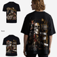 G West Mens Being Enlightened Acid Wash Premium Oversized Tee