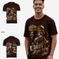 G West Mens Being Enlightened Acid Wash Premium Oversized Tee