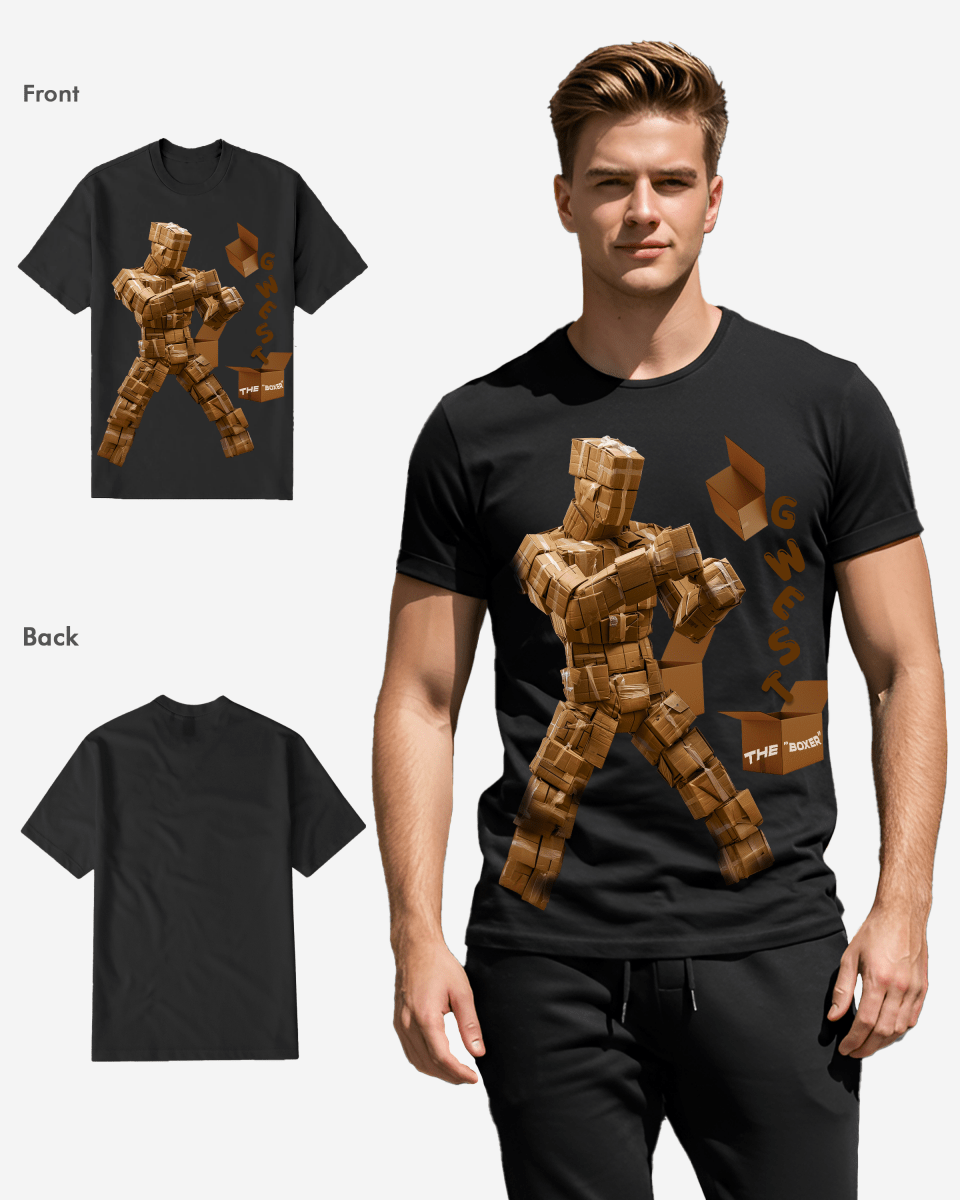 G West Mens Box Man Tee