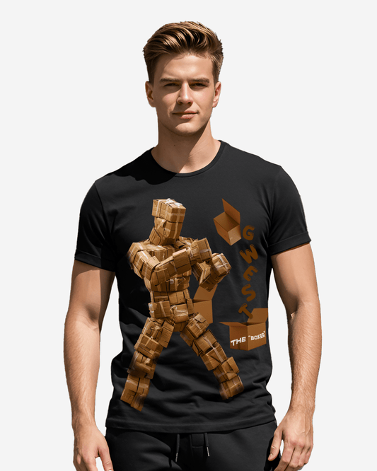 Camiseta de hombre G West Box