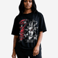 G West Womens Breaking the Cycle Double Sided Premium Oversized Tee