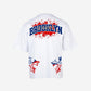 G West Brooklyn Blood Arch Logo T-Shirts Big and Tall