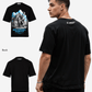 G WEST BUILD RESISTANCE IN HARD TIME OVERSIZED T-Shirt Mens