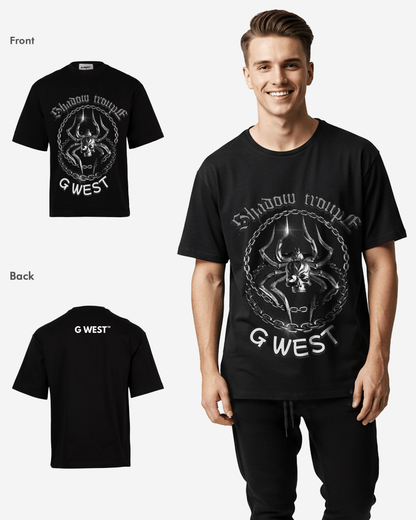 G WEST CHAINED TO THE STING OVERSIZED T-Shirt Mens