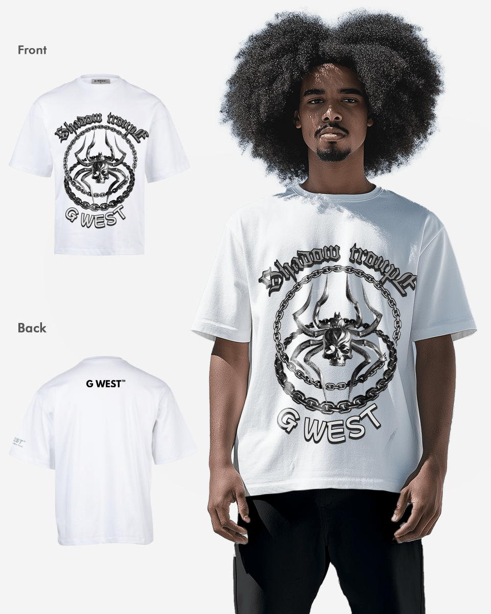 G WEST CHAINED TO THE STING OVERSIZED T-Shirt Mens