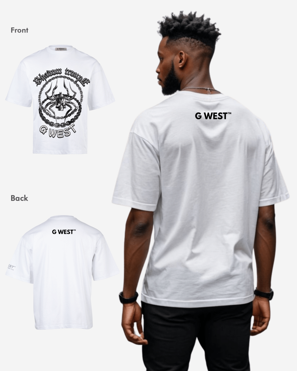 G WEST CHAINED TO THE STING OVERSIZED T-Shirt Mens