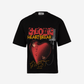 G WEST CHFONIC HEART BREAK OVERSIZED T-Shirt Mens