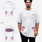 G West Chicago Blood Arch Logo T-Shirts Big and Tall