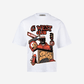 G WEST CLUB Oversized T-Shirt Mens