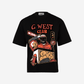 G WEST CLUB Oversized T-Shirt Mens