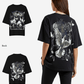 G West Womens Connected All The Time Premium Oversized Tee