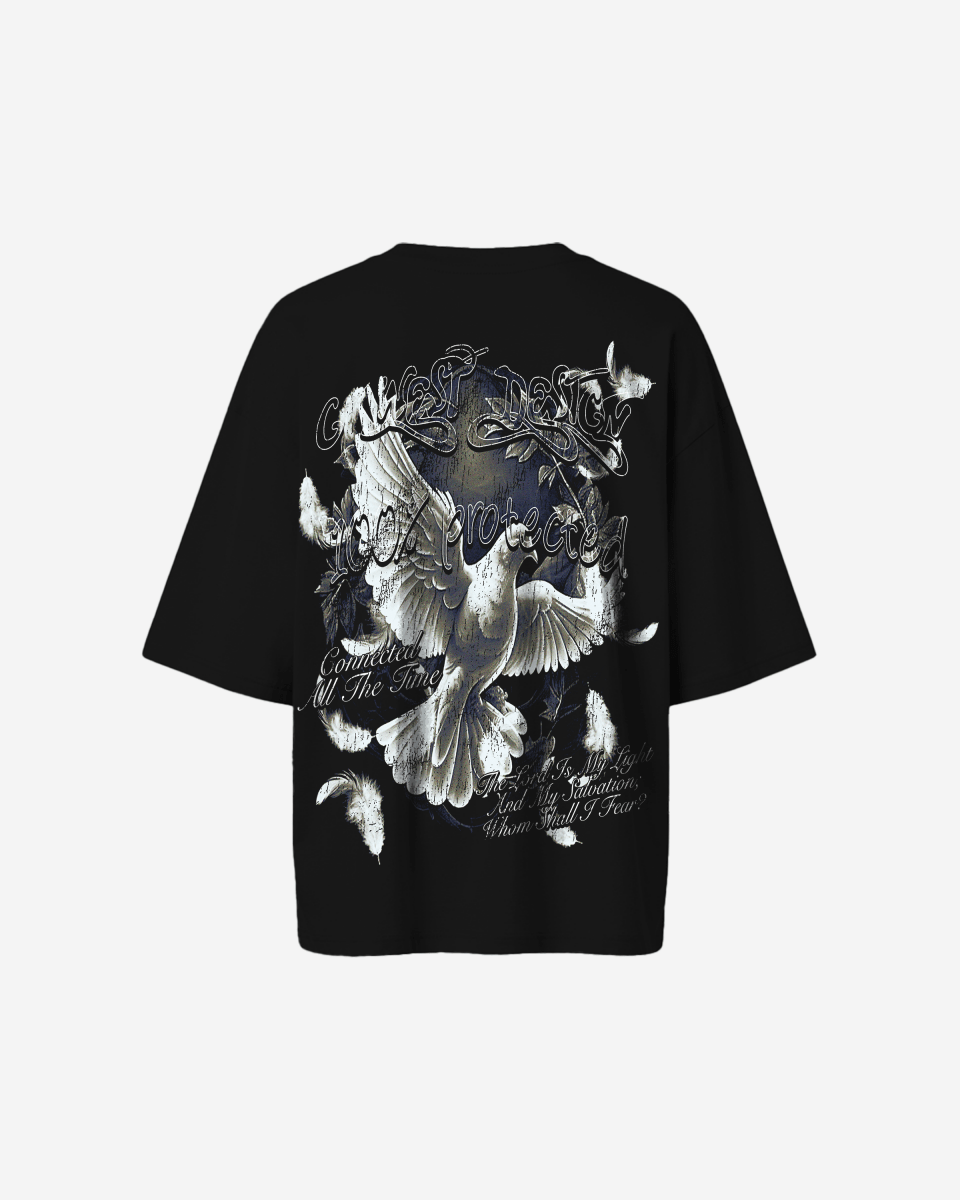 G West Womens Connected All The Time Premium Oversized Tee