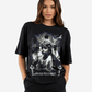 G West Womens Connected All The Time Premium Oversized Tee