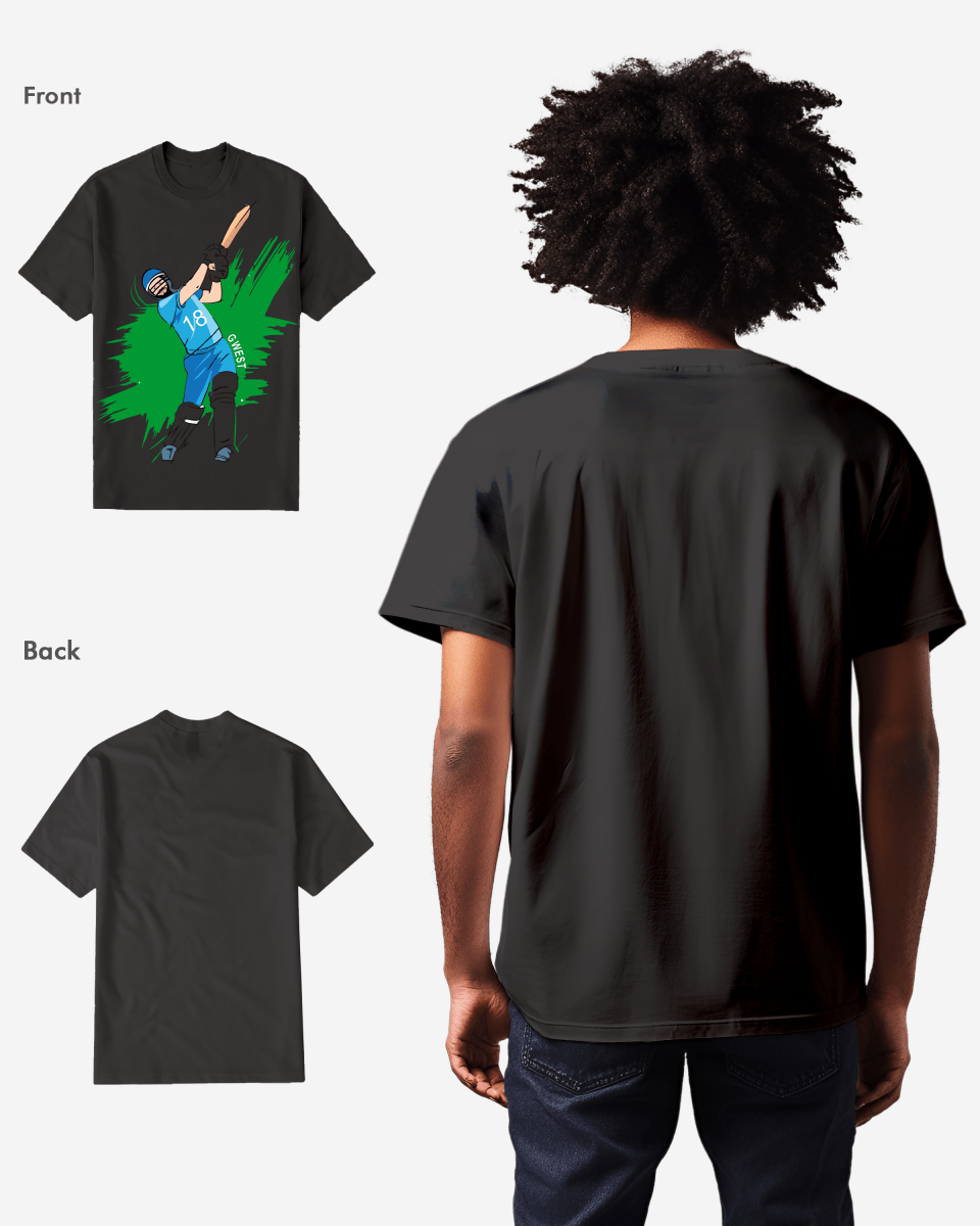 G West Cricket India T-Shirt : Gwdtfl2411 - 3 Colors Mens