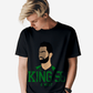 G West Cricket King 56 Black T-Shirt Mens
