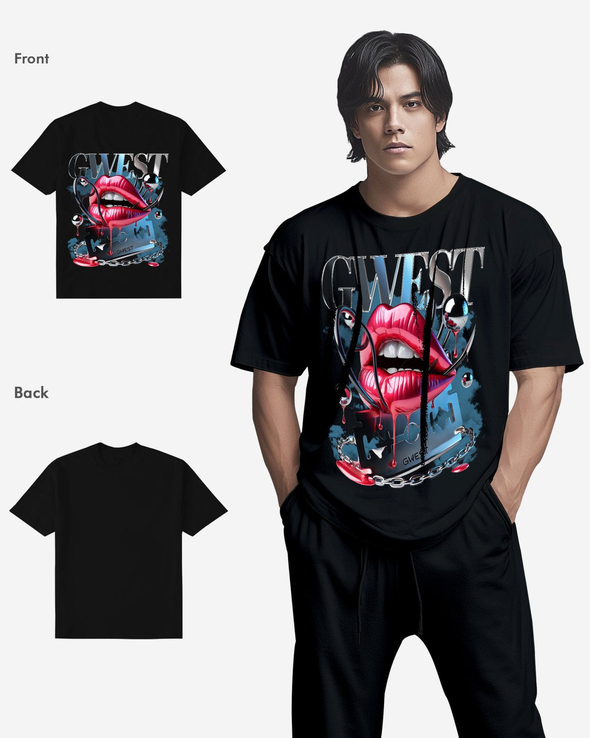 G West Cutting Edge T-Shirt Mens