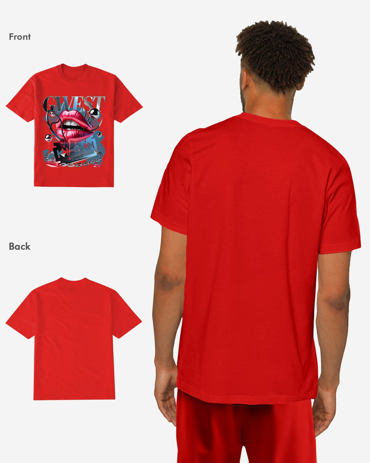 G West Cutting Edge T-Shirt Mens