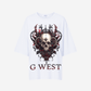 G West Womens Dead Devil Oversized Tee