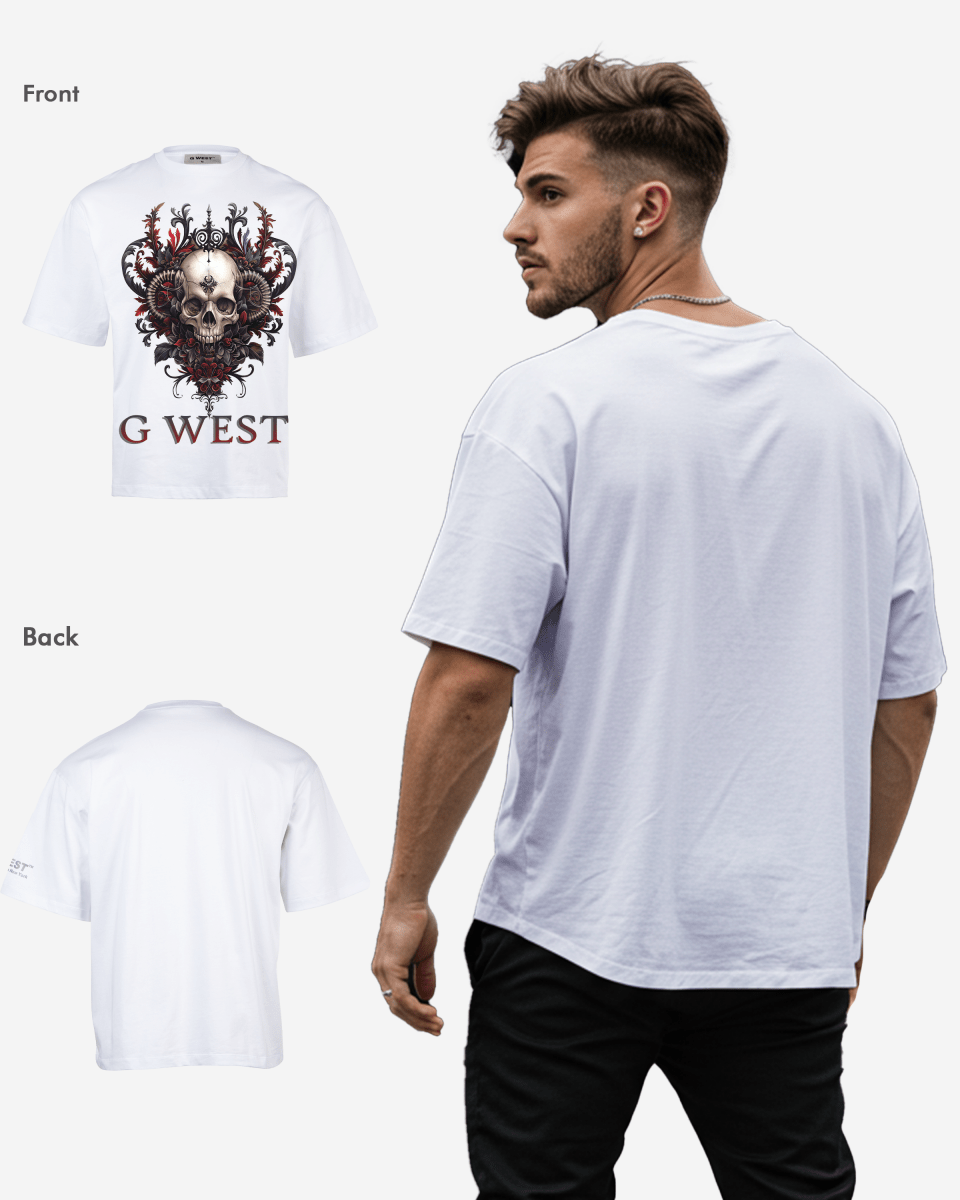 G West Mens Dead Devil Oversized Tee