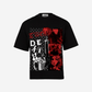 G WEST DEATH OVERSIZED T-Shirt Mens