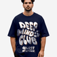 G West Deep Mind Club Distress graphic T-Shirt Big and Tall Mens