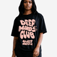 G West Womens Deep Minds Club Oversized Tee