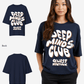 G West Womens Deep Minds Club Oversized Tee