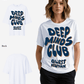G West Womens Deep Minds Club Oversized Tee