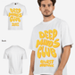 G West Mens Deep Minds Club Oversized Tee