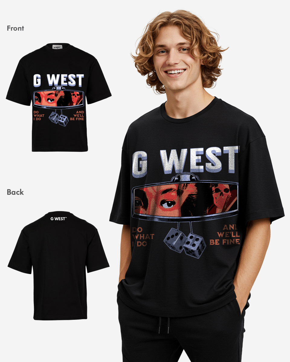 G WEST DO WHAT I DO OVERSIZED T-Shirt Mens