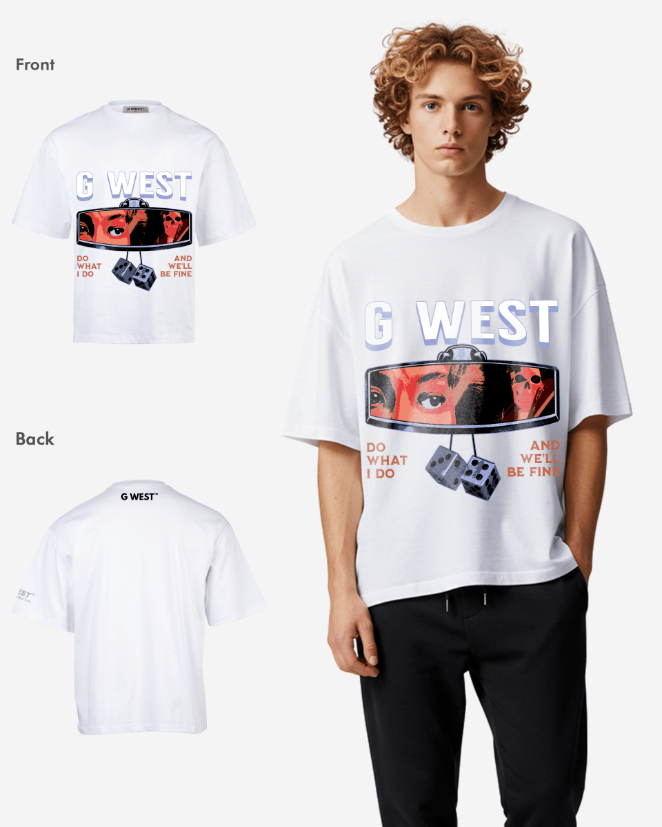 G WEST DO WHAT I DO OVERSIZED T-Shirt Mens