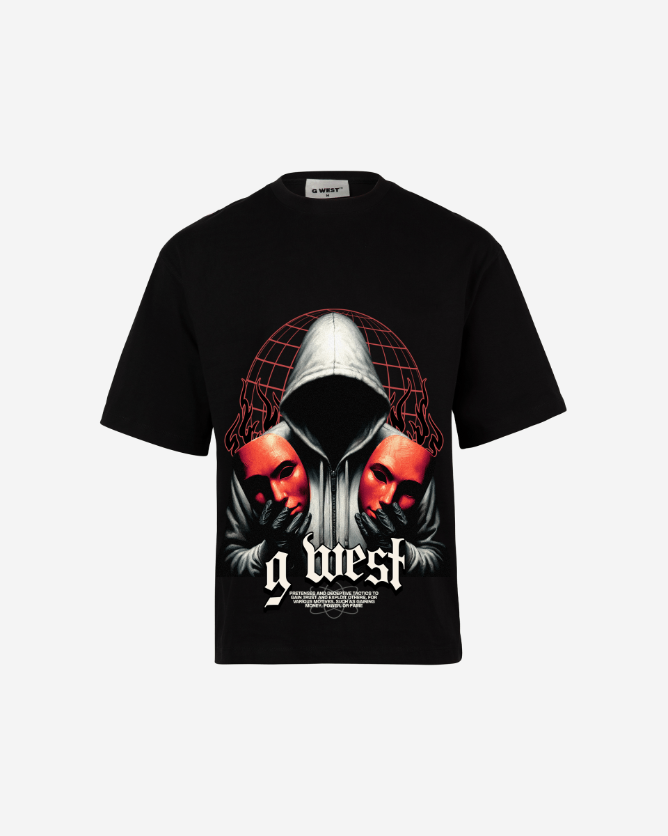 G WEST DOUBLE FACED OVERSIZED T-Shirt Mens