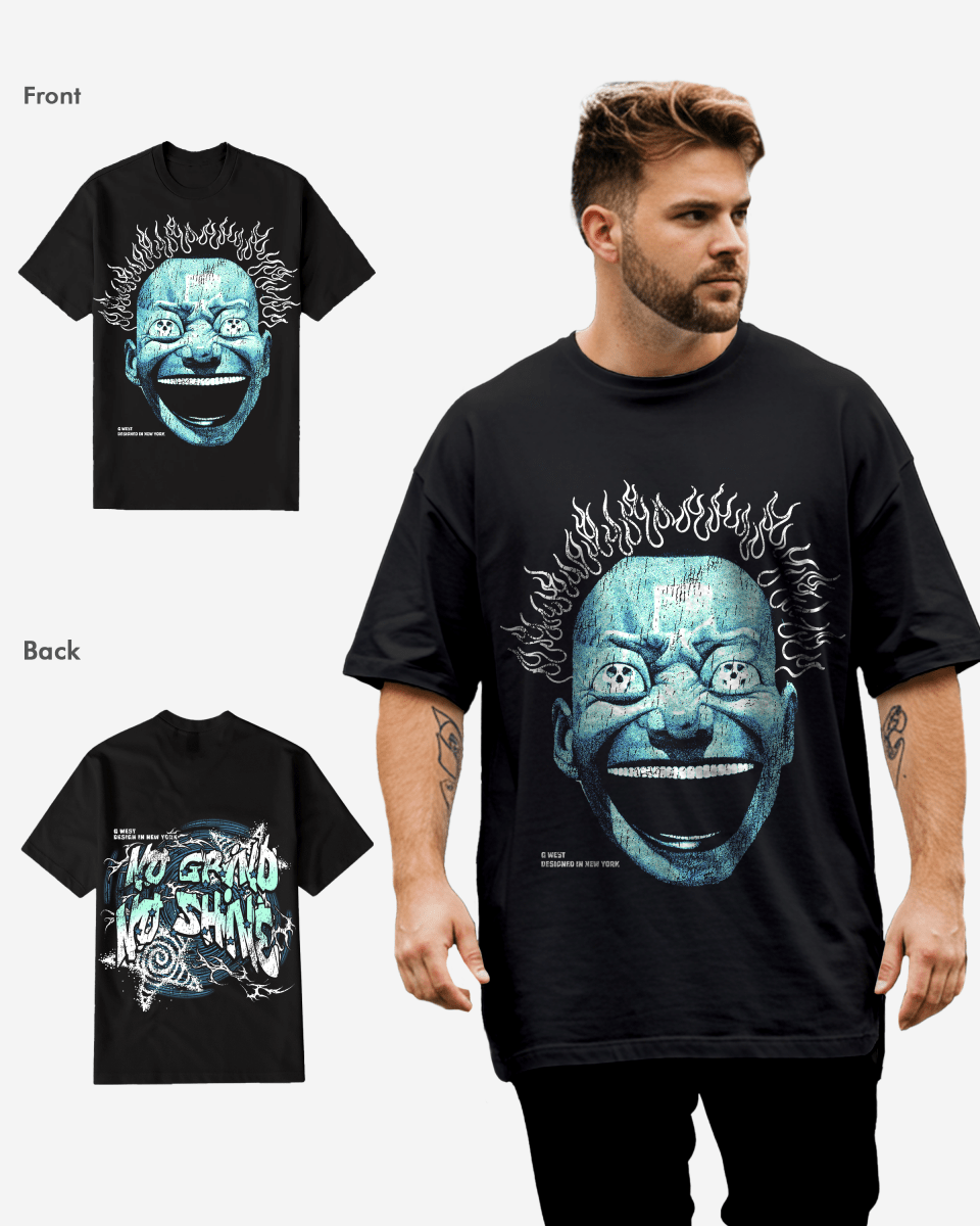 G West Electrical Einstein Double Hit T-Shirt Big and Tall Mens