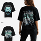 G West Womens Electrical Einstein Oversized Tee