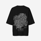 G West Womens Electrical Einstein Oversized Tee